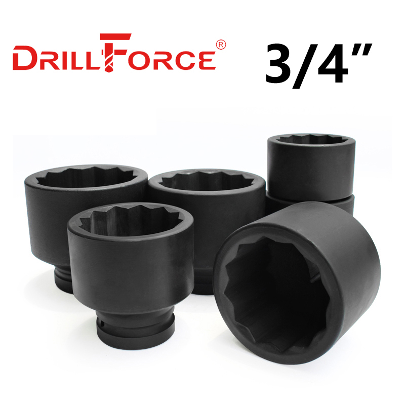 Power Tools Pneumatic - Drillforce 17-50mm Impact Pneumatic Socket Driver