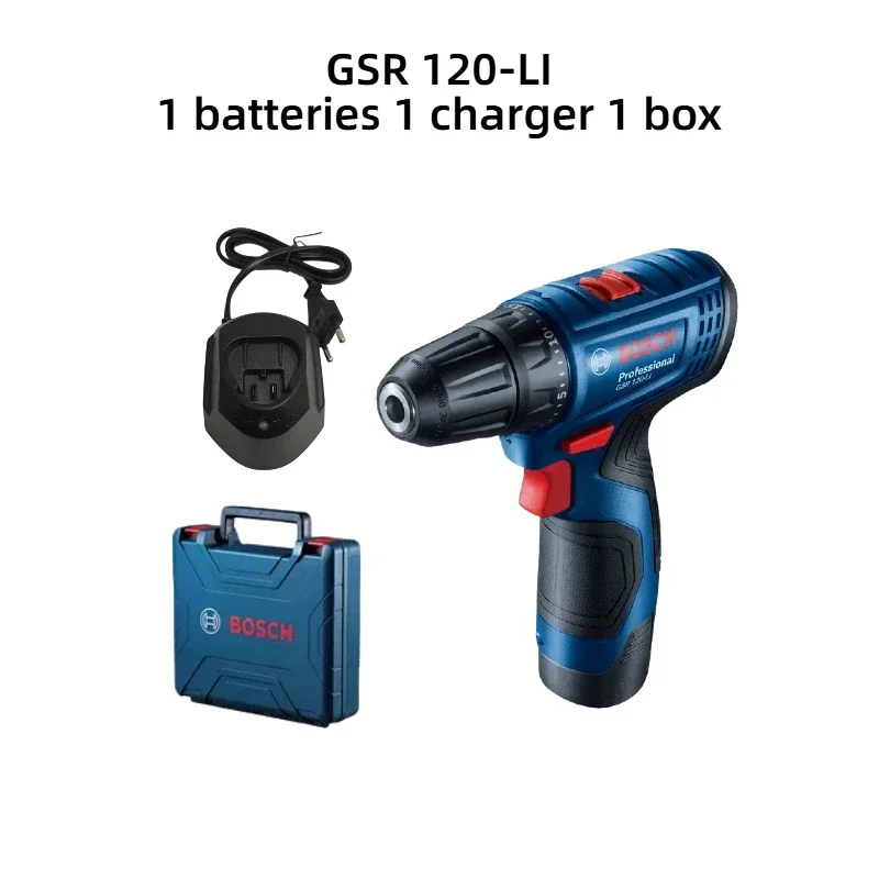 Power Tools Impact - Bosch GSR120-LI Electric Drill 12V Professional