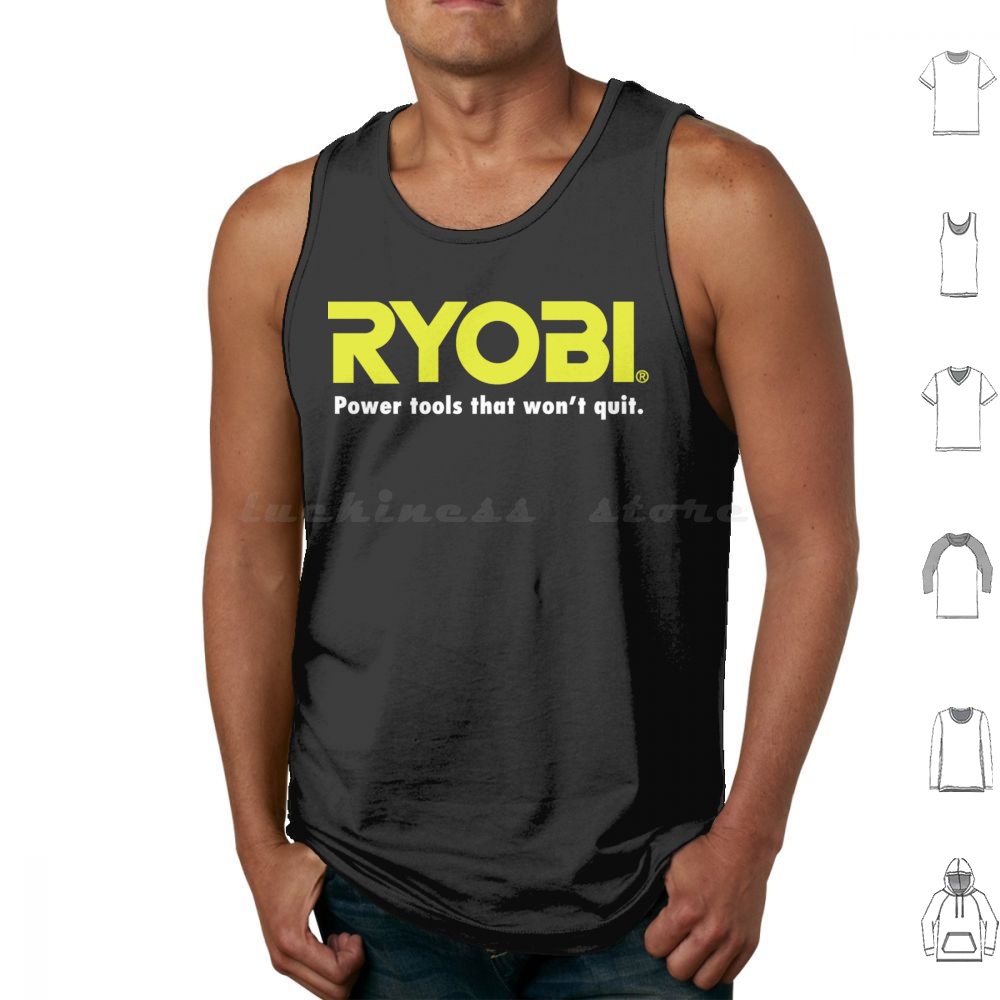 Power Tools Kobalt - Power Tools Ryobi Logo Tank Tops