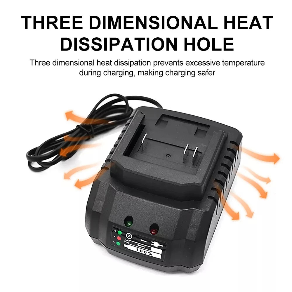 Li-ion Battery Charger 18V 21V - Power Tools Online recension och pris
