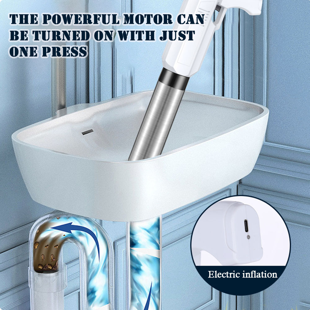 Powerful Electric Toilet Plung - Power Tools Pneumatic recension och pris