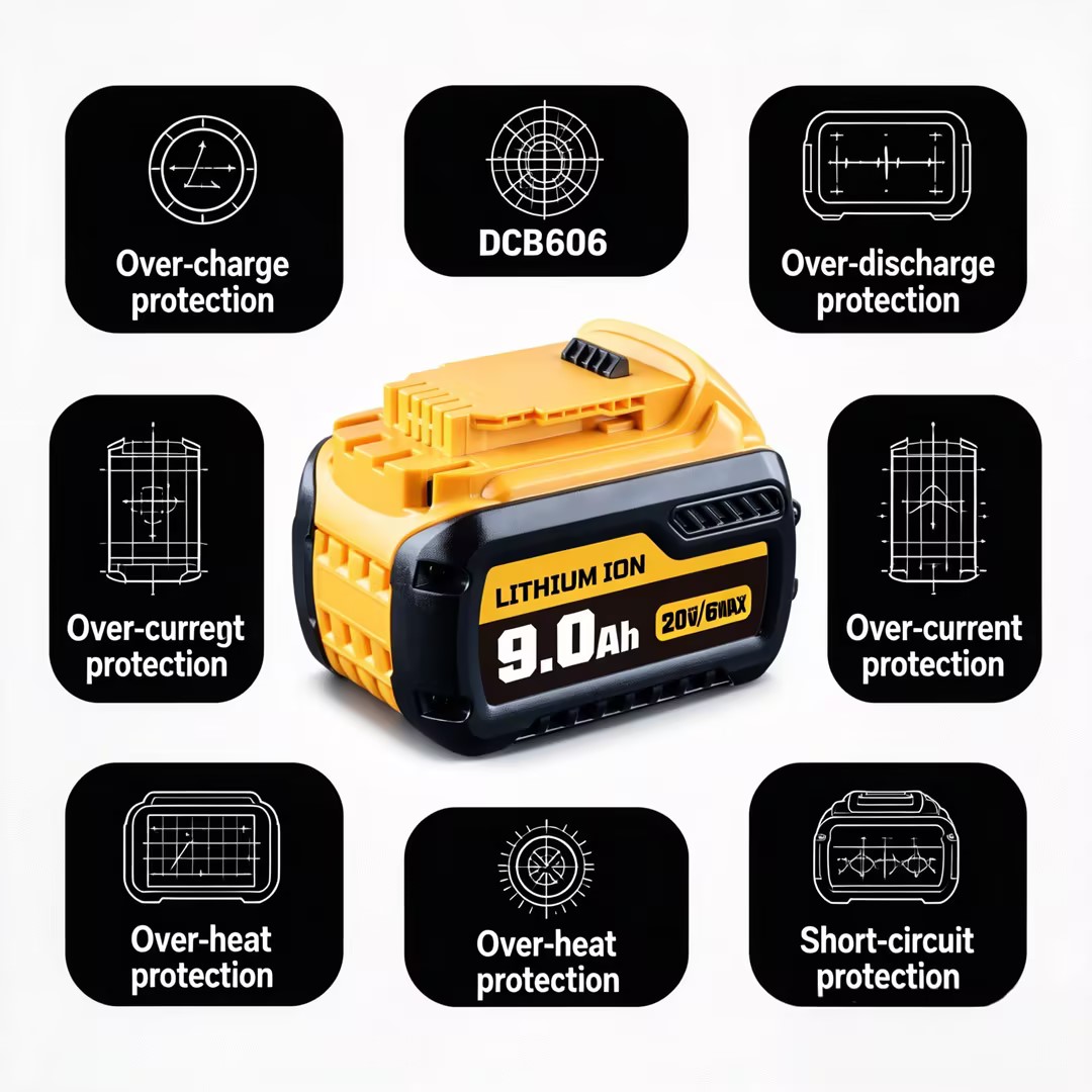 9/12/15Ah DCB609 20v 60v Max L - Power Tools Used recension och pris