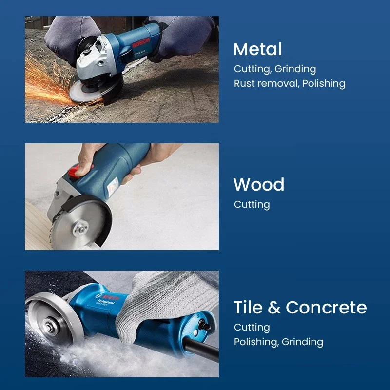 Bosch GWS 700 Angle Grinder Wi - Power Tools Used recension och pris