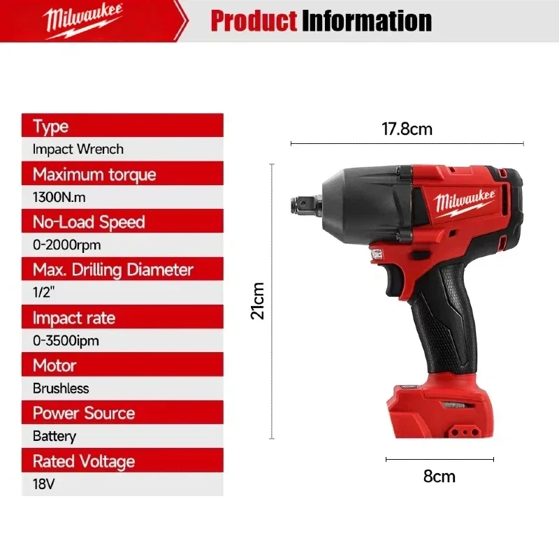 Milwaukee Brushless Cordless P - Power Tools Used recension och pris