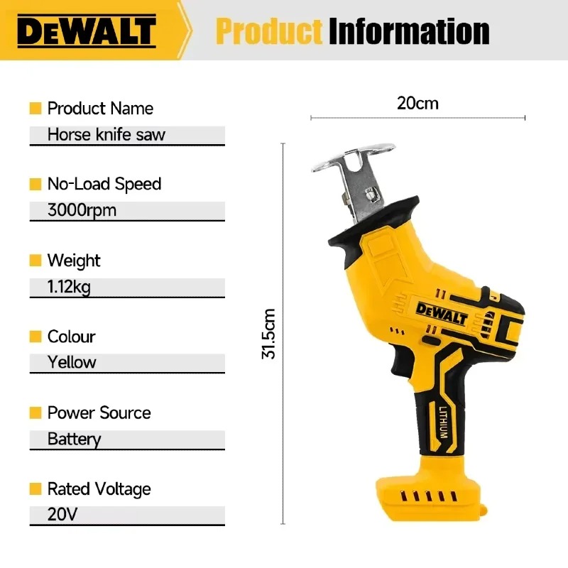 Dewalt Electric Saw 2800RPM Br - Power Tools Used recension och pris