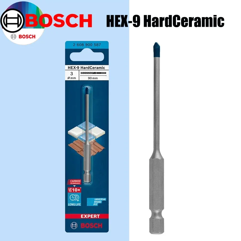 BOSCH Hex-9 Hard Ceramic Drill - Power Tools Machine recension och pris