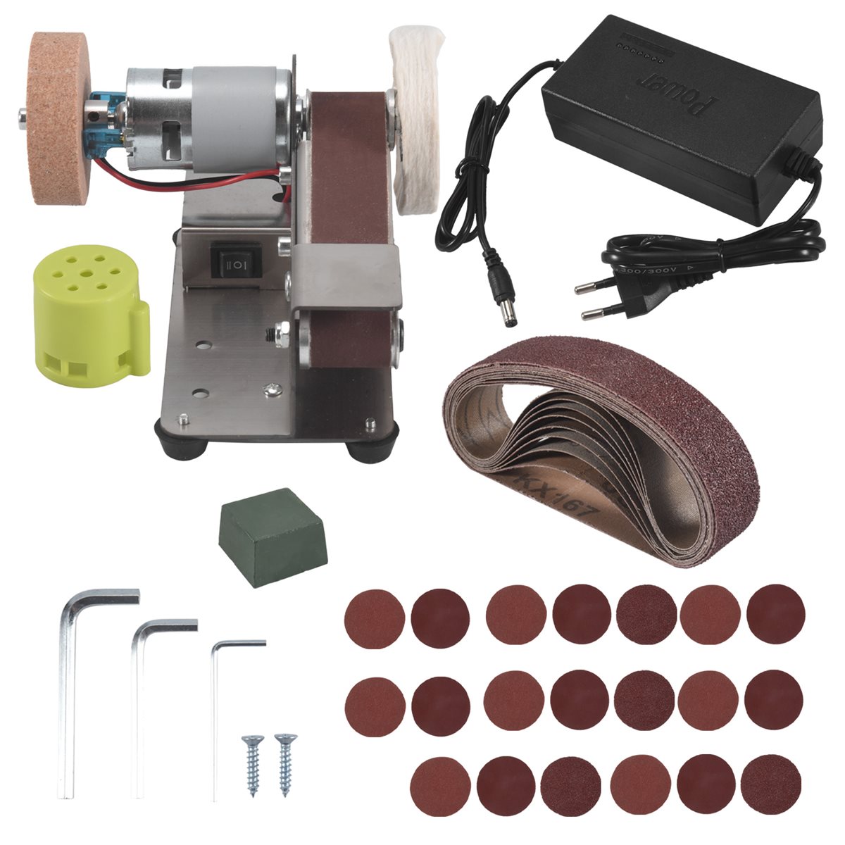MALL EU Plug,Belt Sander,Adjus - Power Tools Mall recension och pris