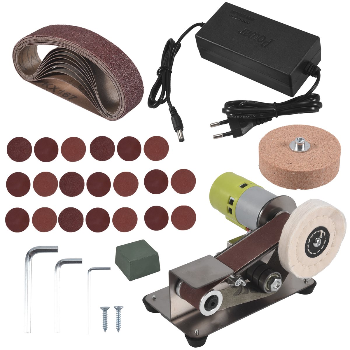 MALL EU Plug,Belt Sander,Adjus - Power Tools Mall recension och pris