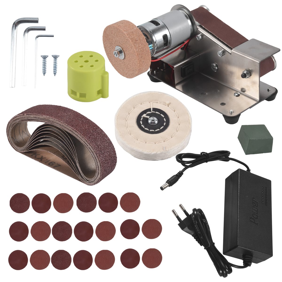 MALL EU Plug,Belt Sander,Adjus - Power Tools Mall recension och pris