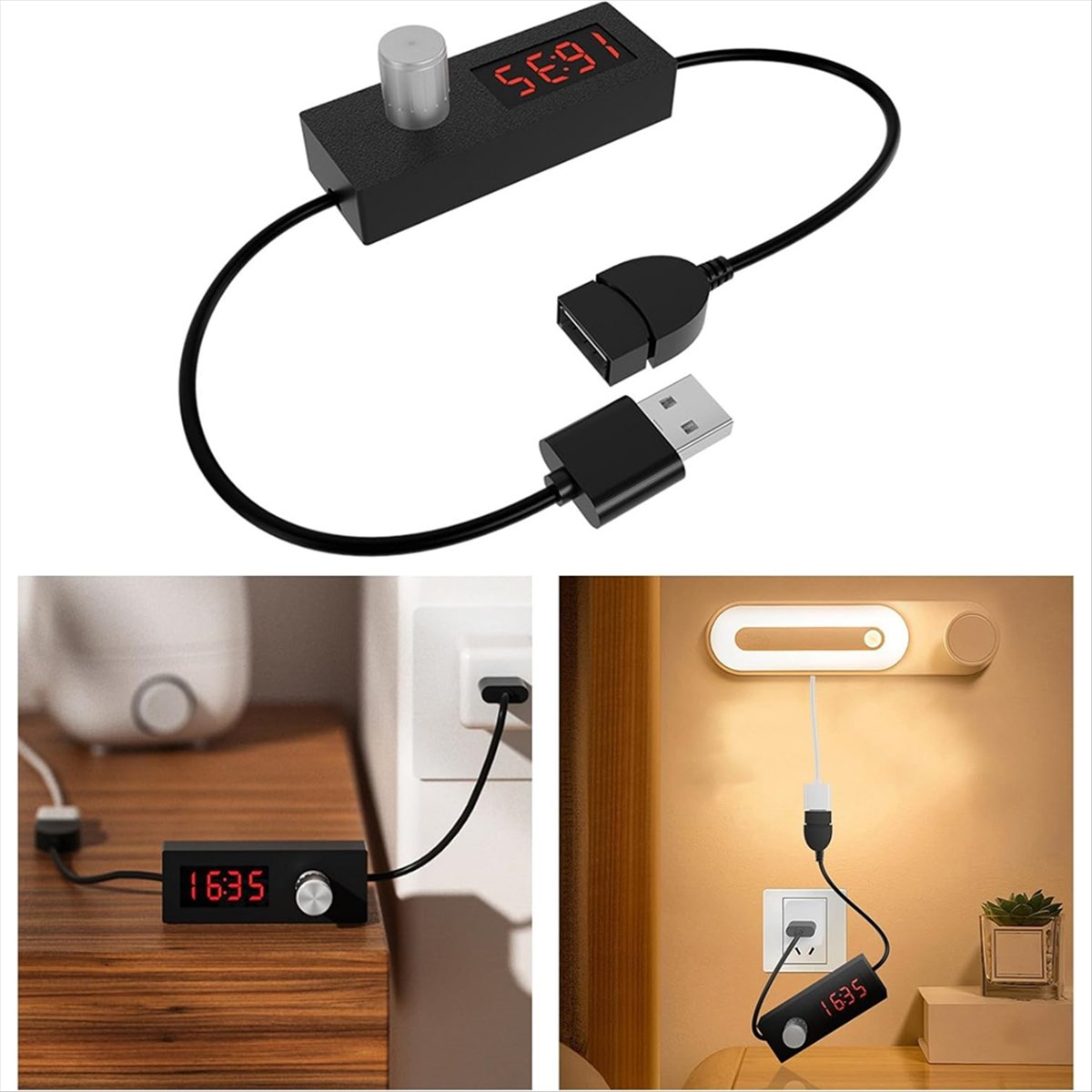 MALL USB Timer Switching Cord  - Power Tools Mall recension och pris