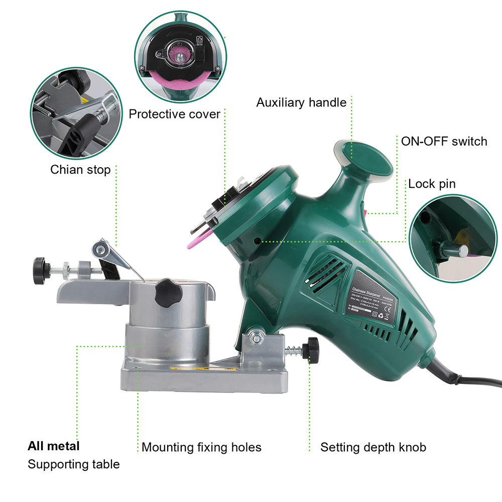 POSENPRO 250W ChainSaw Sharpen - Power Tools Online recension och pris