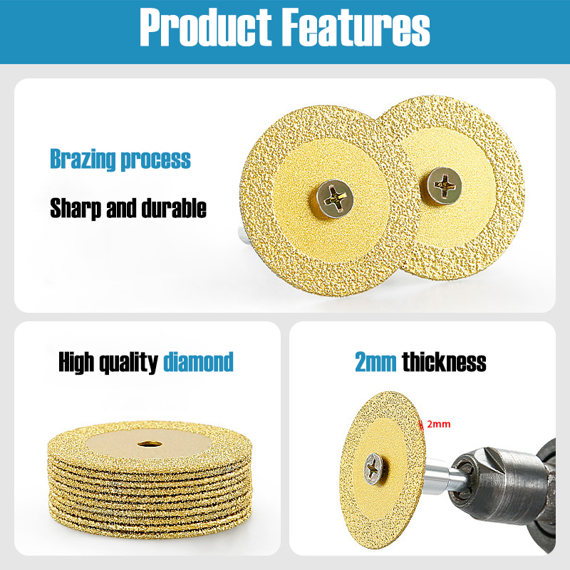 40mm Braze Diamond Saw Blade M - Power Tools Machine recension och pris