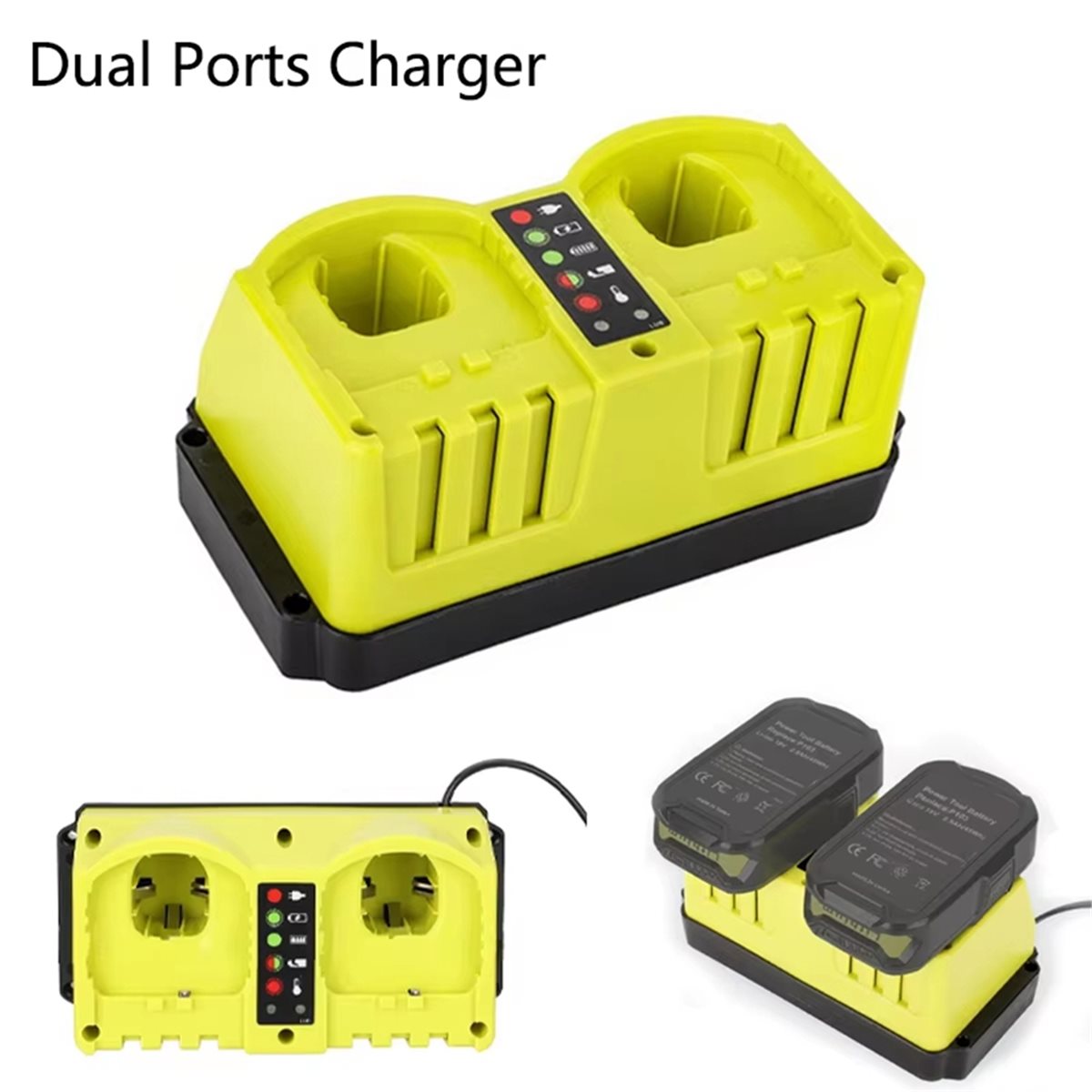 MALL Fast Dual Port Charger fo - Power Tools Mall recension och pris