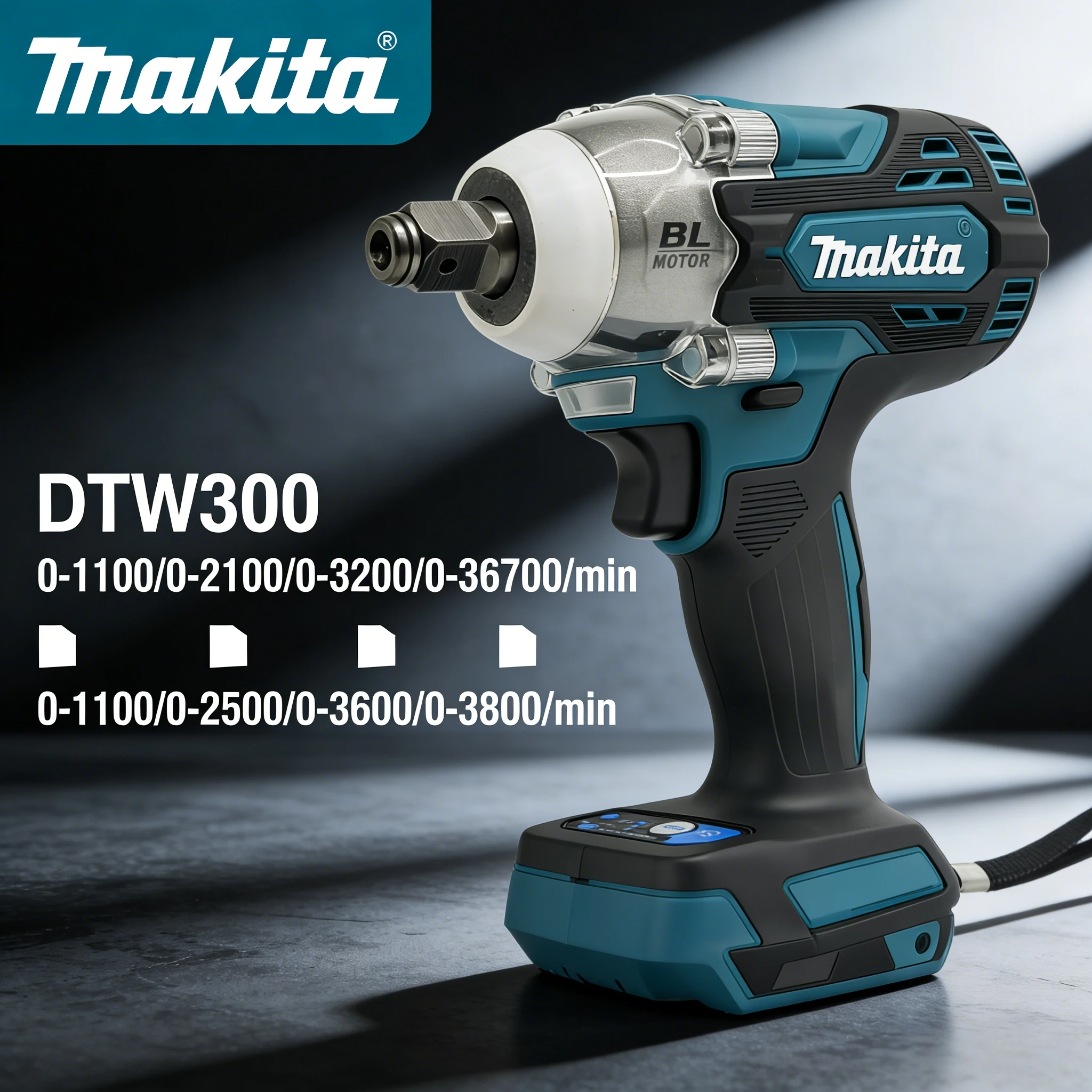 Makita DTW300Z Cordless Brushl - Power Tools Impact recension och pris