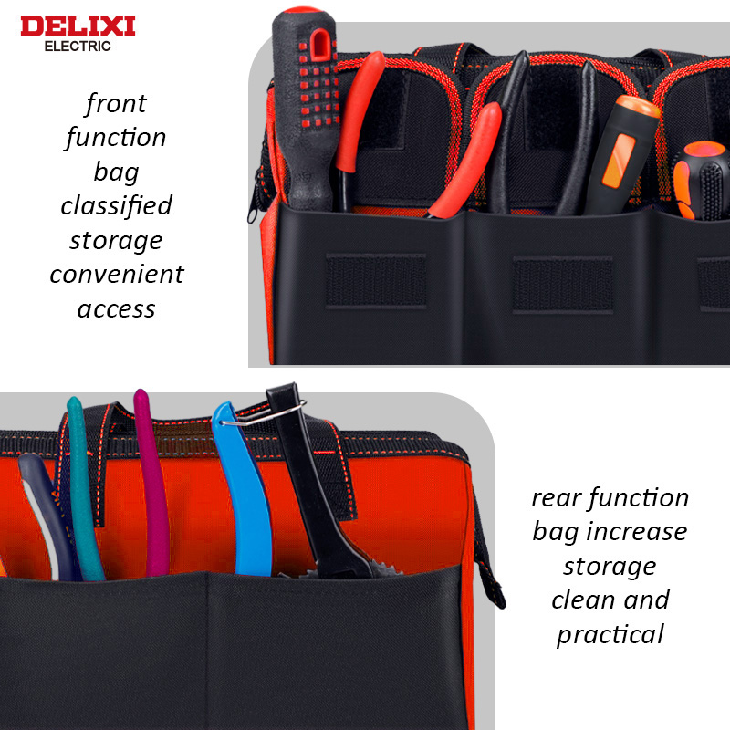 DELIXI ELECTRIC Tool Bag,Multi - Power Tools Software recension och pris