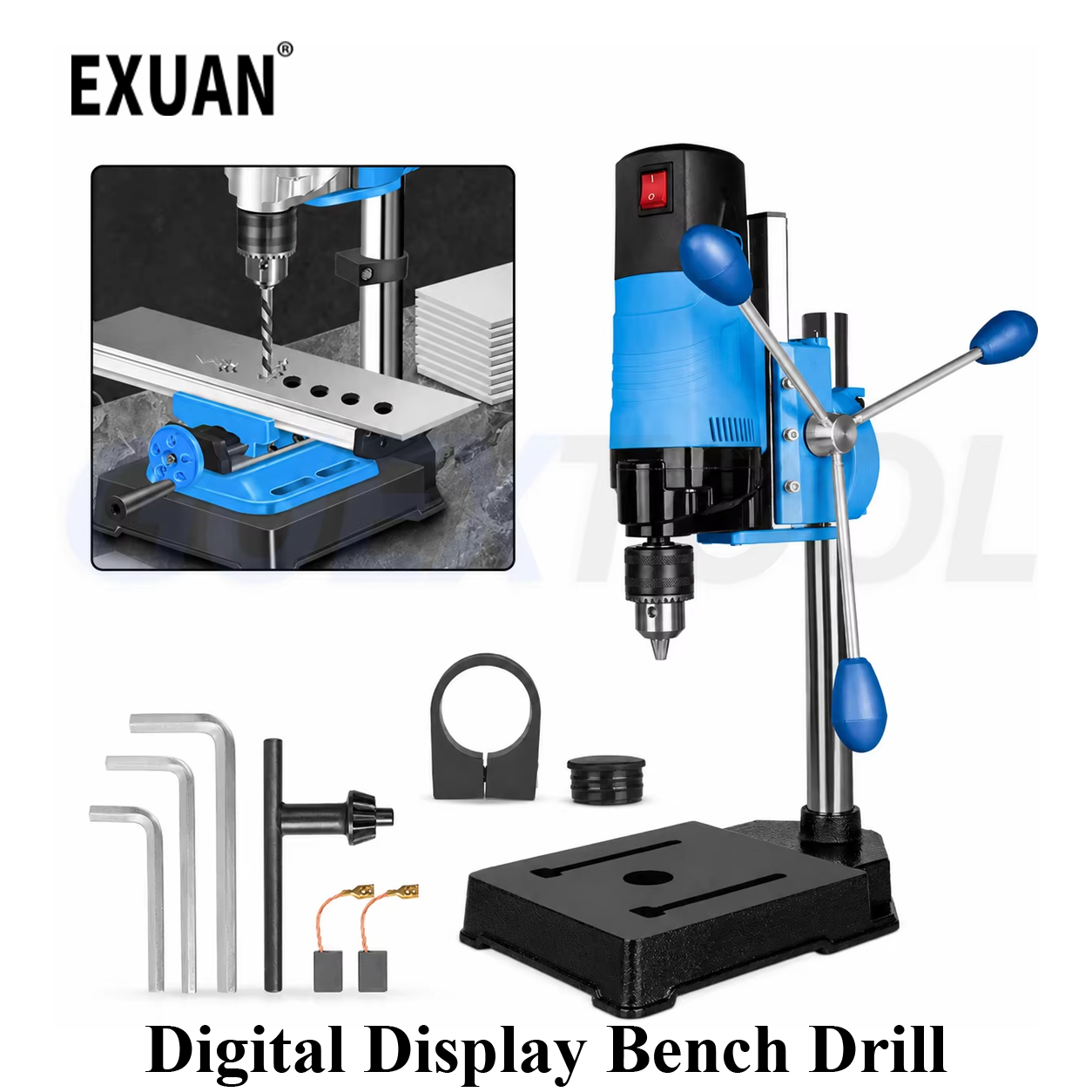 Digital Display Bench Drill To - Power Tools Diy recension och pris