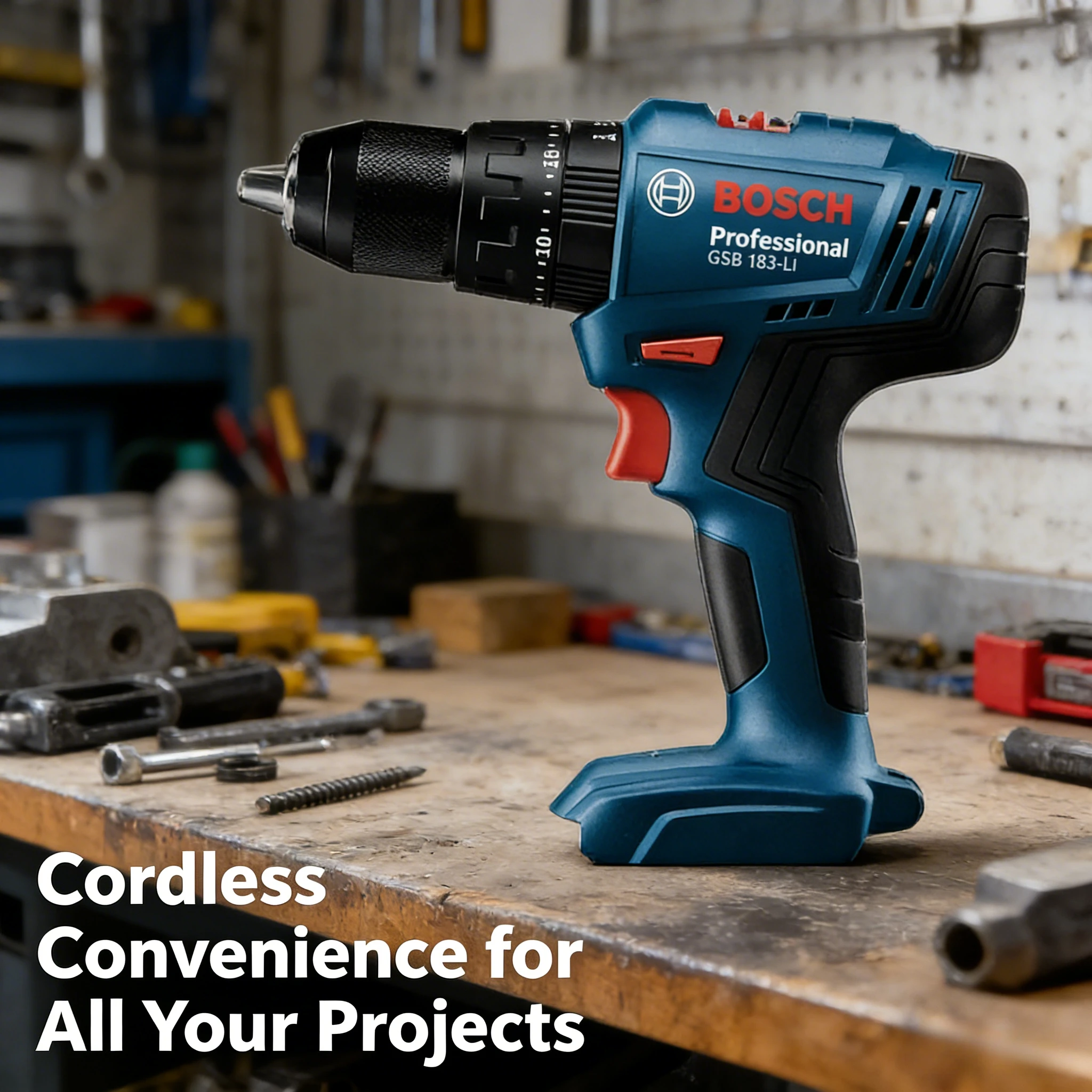 Bosch GSB183-LI Electric Drill - Power Tools Impact recension och pris